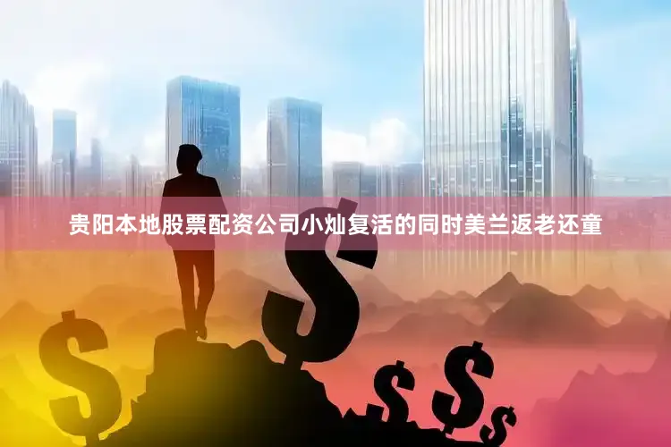 贵阳本地股票配资公司小灿复活的同时美兰返老还童