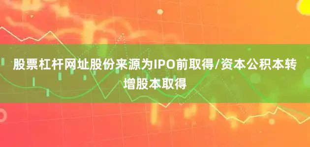 股票杠杆网址股份来源为IPO前取得/资本公积本转增股本取得